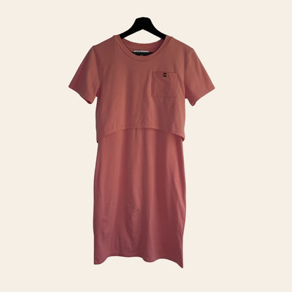 Robe Rose Maternité, S